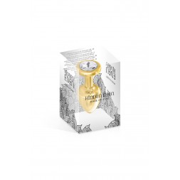 Plug bijou aluminium gold XS - Hidden Eden