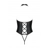 Body ouvert faux cuir Nancy - Passion