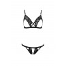 Ensemble sexy ouvert Diabolina - Passion
