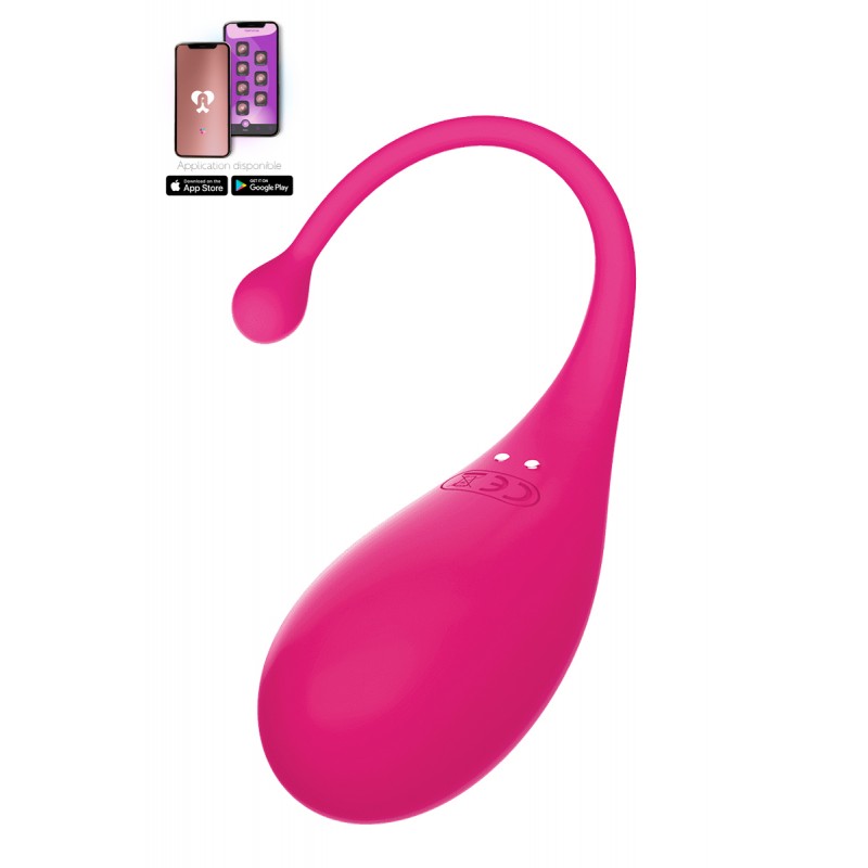 Oeuf vibrant connecté Palpitation rose - Adrien Lastic Oeuf vibrant connecté Palpitation rose - Adrien Lastic