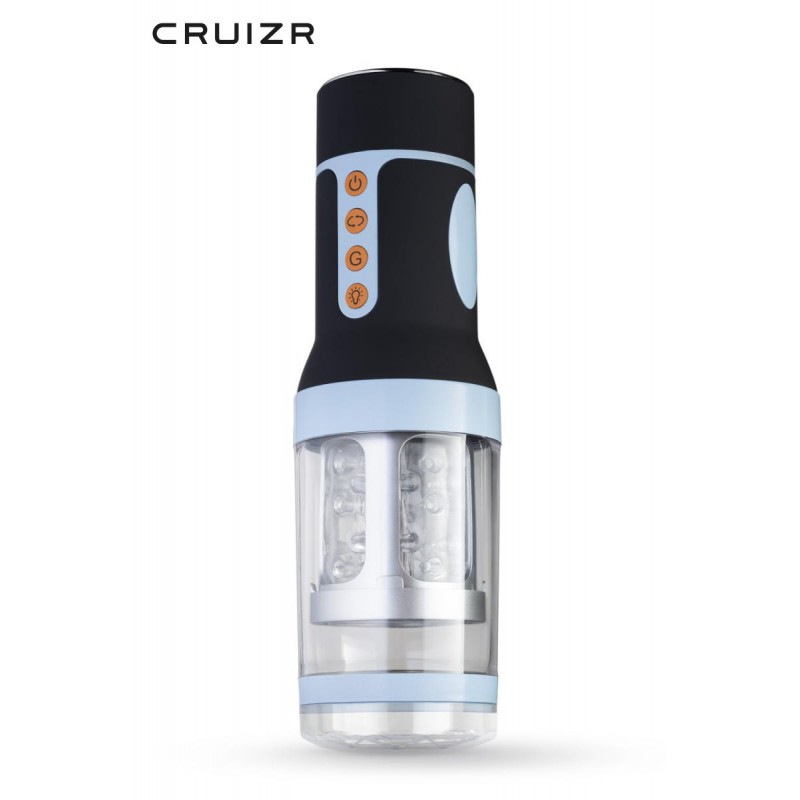 Masturbateur à mouvements en spirale CRUIZR CM04 Masturbateur à mouvements en spirale CRUIZR CM04