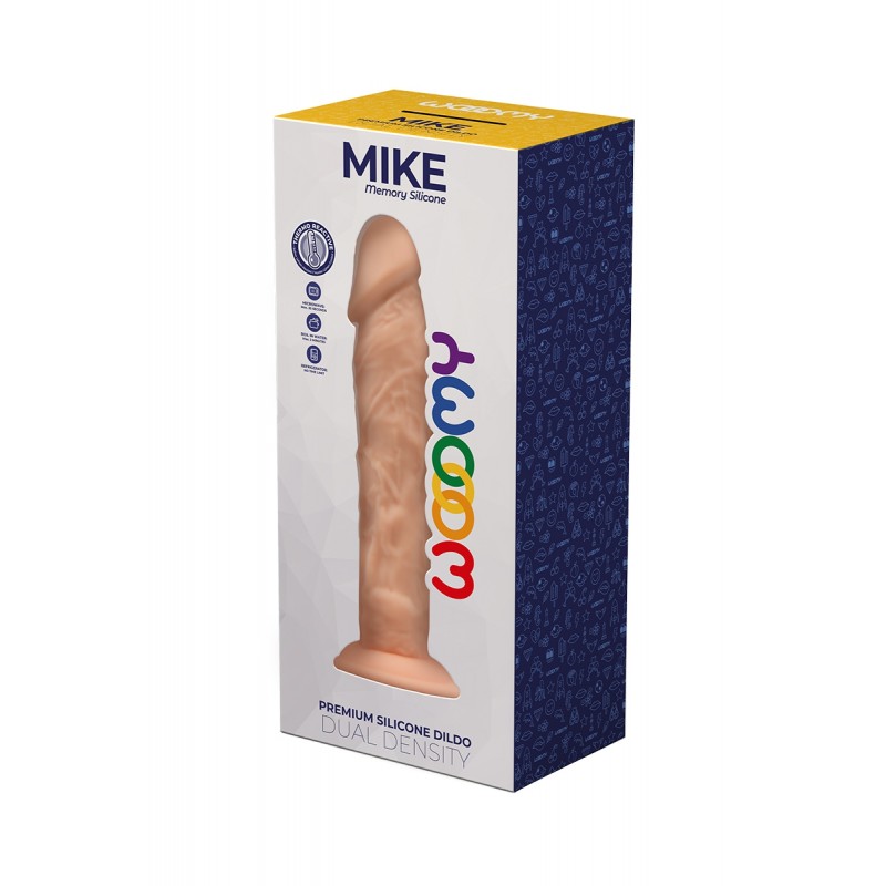 Gode silicone double densité Mike - Wooomy Gode silicone double densité Mike - Wooomy