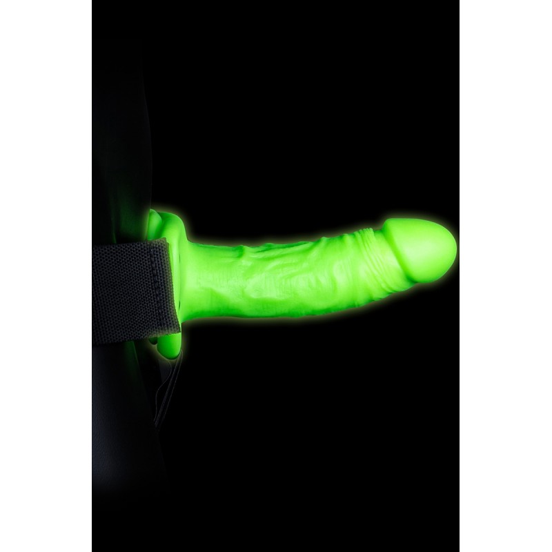 Gode-ceinture creux phosphorescent  18cm - Ouch Gode-ceinture creux phosphorescent  18cm - Ouch