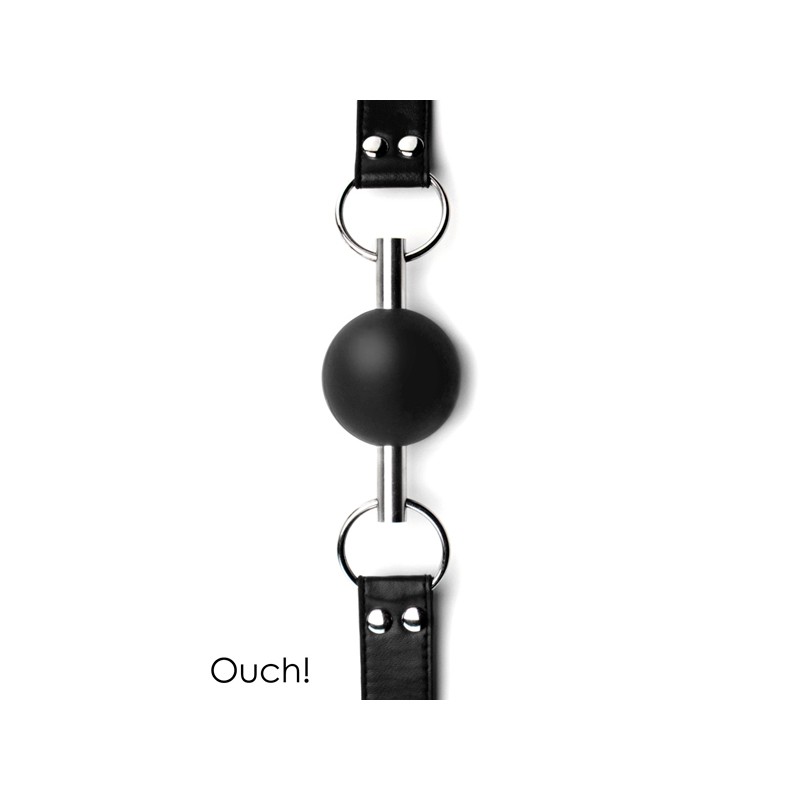 Solid Ball Gag noir - Ouch! Solid Ball Gag noir - Ouch!
