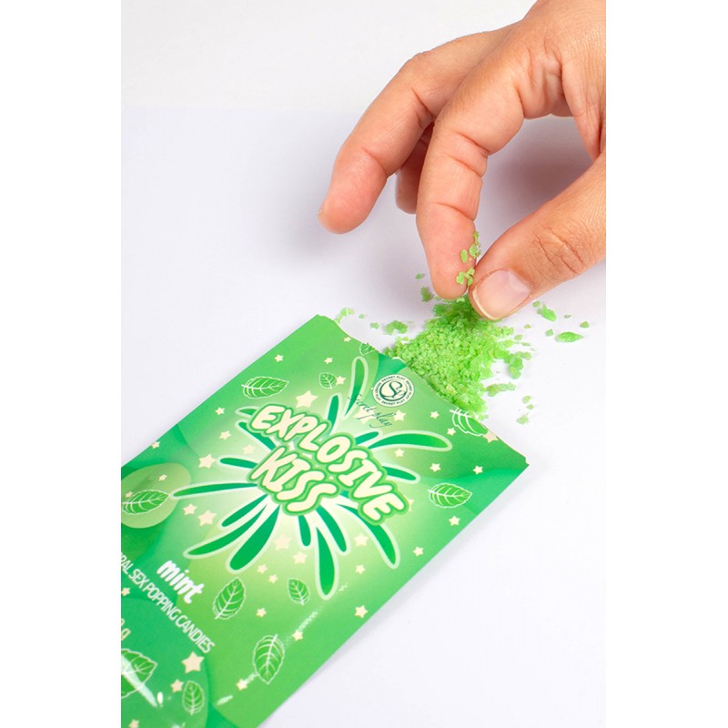 Bonbons pétillants menthe - secret Play Bonbons pétillants menthe - secret Play