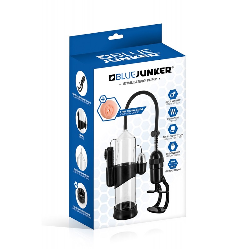 Pompe à pénis vibrante Pompe à pénis vibrante