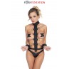 Harnais cou et poignets - Fetish Tentation Harnais cou et poignets - Fetish Tentation