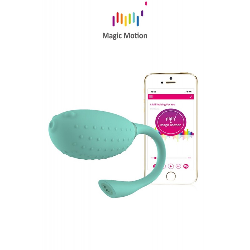 Oeuf vibrant connecté Magic Fugu vert - Magic Motion Oeuf vibrant connecté Magic Fugu vert - Magic Motion