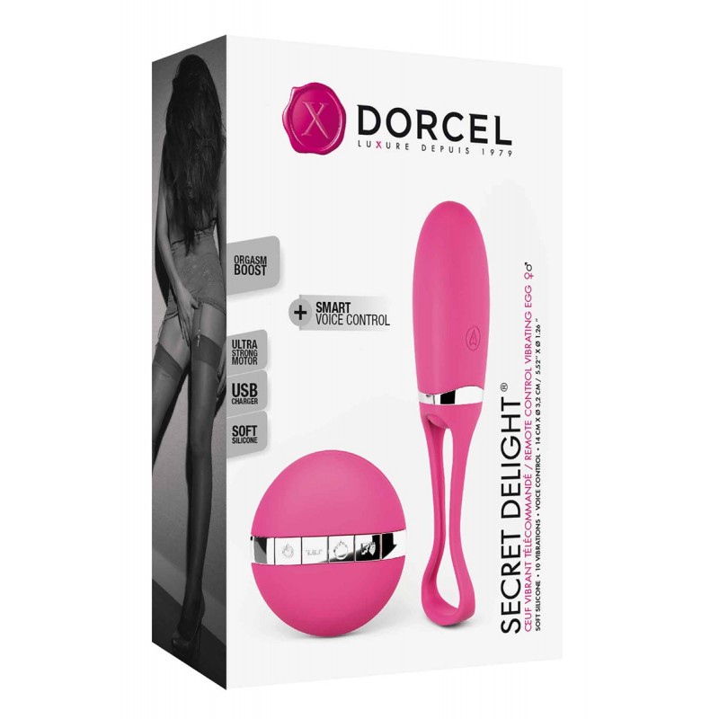 Oeuf vibrant télécommandé Secret Delight Oeuf vibrant télécommandé Secret Delight