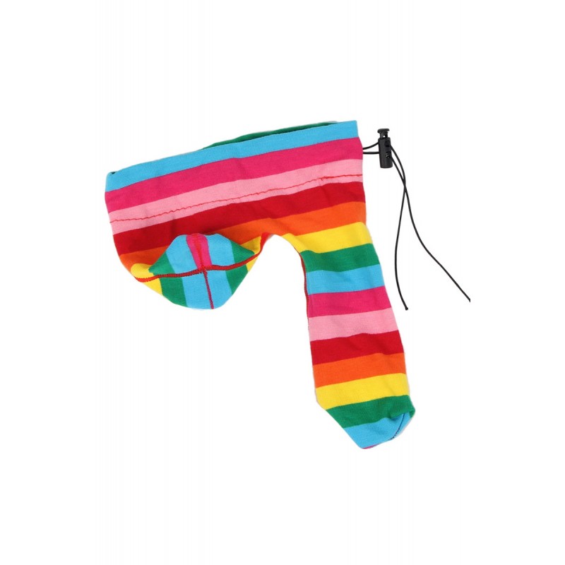 Cache-sexe multicolore Cache-sexe multicolore