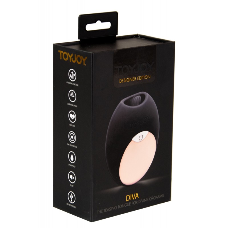 Stimulateur clitoridien Diva Mini Tongue Stimulateur clitoridien Diva Mini Tongue