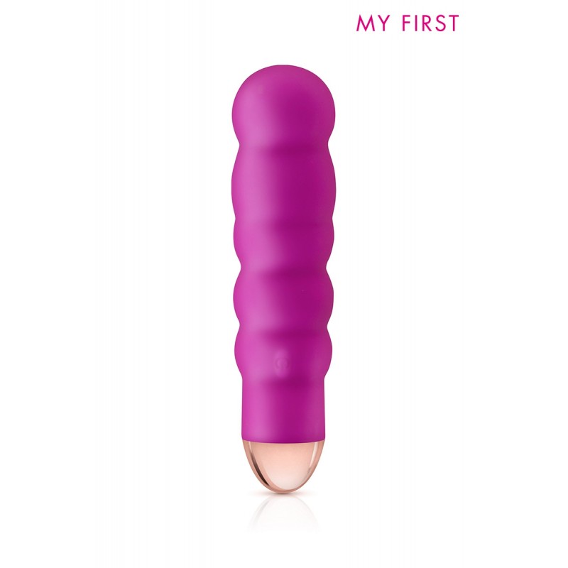 Vibromasseur rechargeable Giggle rose - My First Vibromasseur rechargeable Giggle rose - My First