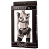 Ensemble burlesque 4 pièces - Grey Velvet Ensemble burlesque 4 pièces - Grey Velvet