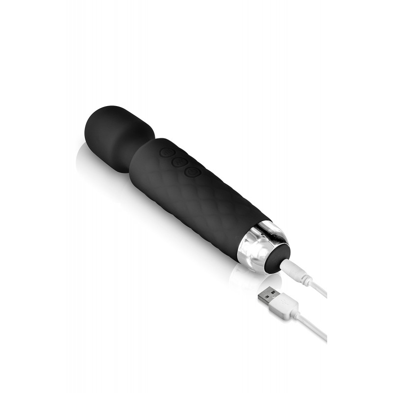 Vibro Love Wand rechargeable noir - Yoba Vibro Love Wand rechargeable noir - Yoba