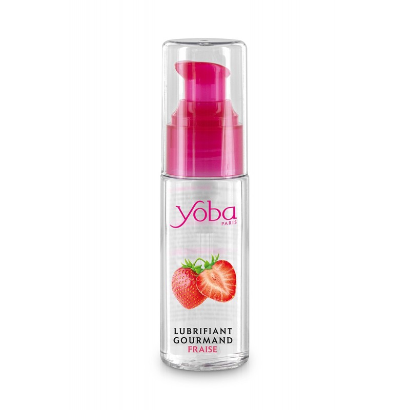 Lubrifiant parfumé fraise 50ml - Yoba Lubrifiant parfumé fraise 50ml - Yoba