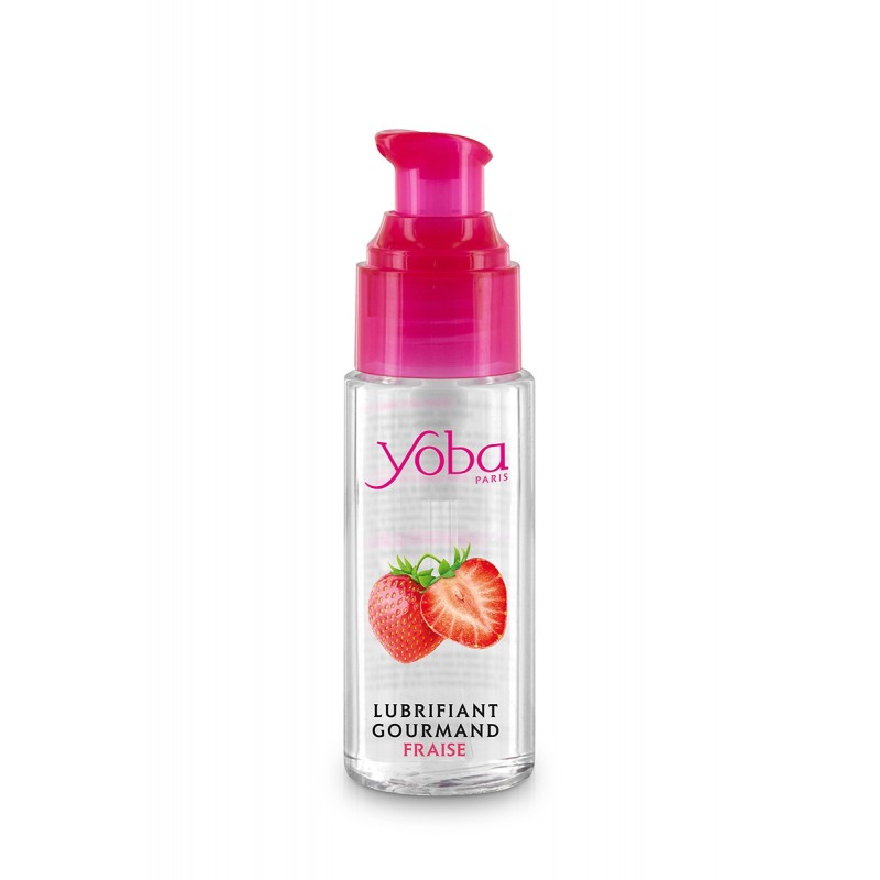 Lubrifiant parfumé fraise 50ml - Yoba Lubrifiant parfumé fraise 50ml - Yoba