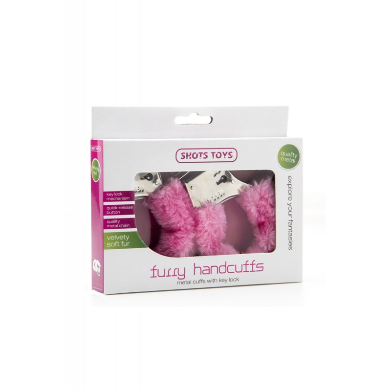 Menottes fourrure Shots - rose Menottes fourrure Shots - rose