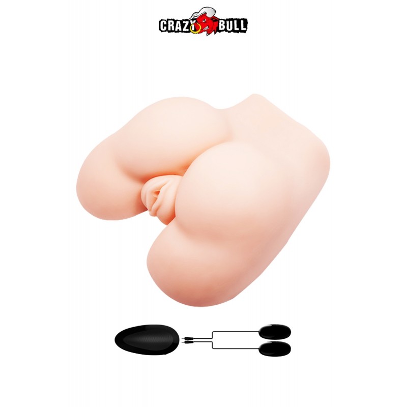 Masturbateur fessier hyper réaliste vibrant - Crazy Bull Masturbateur fessier hyper réaliste vibrant - Crazy Bull