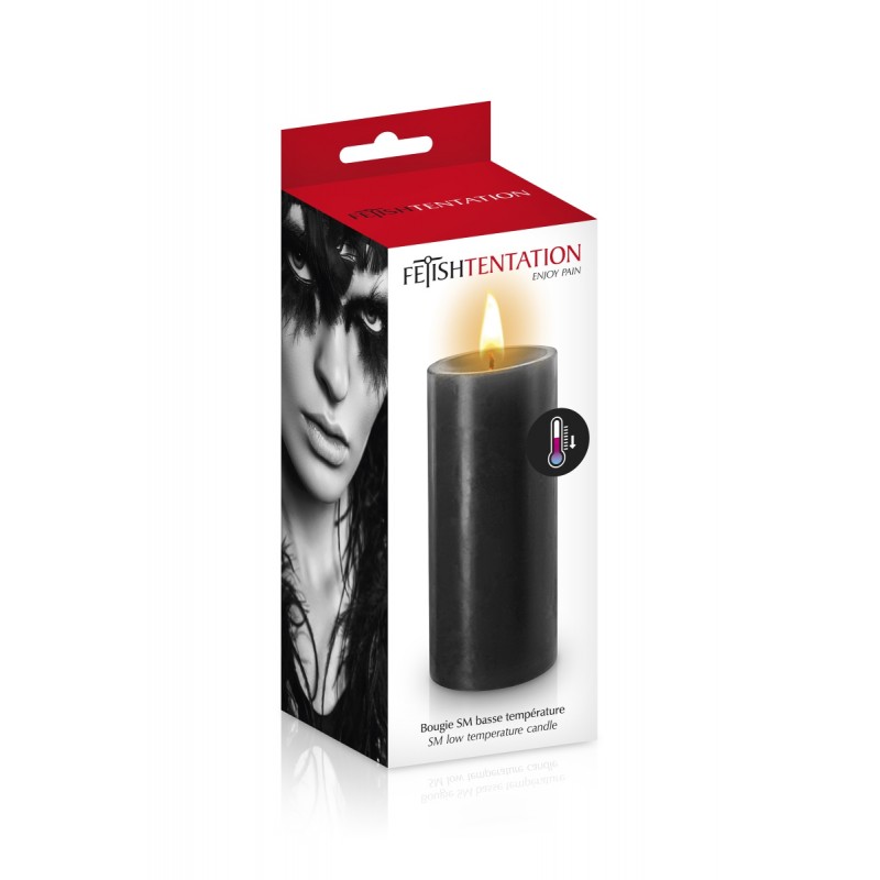 Bougie basse température noire Bougie basse température noire