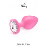 Plug bijou silicone rose L - Hidden Eden Plug bijou silicone rose L - Hidden Eden