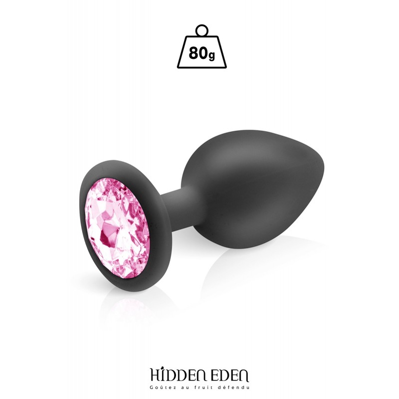 Plug bijou silicone noir L - Hidden Eden Plug bijou silicone noir L - Hidden Eden