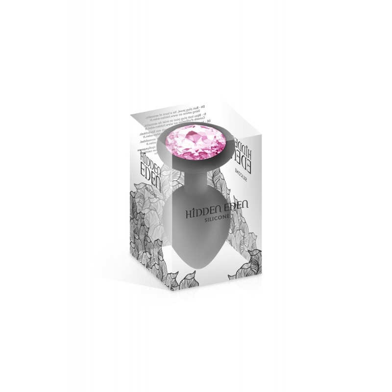 Plug bijou silicone noir L - Hidden Eden Plug bijou silicone noir L - Hidden Eden