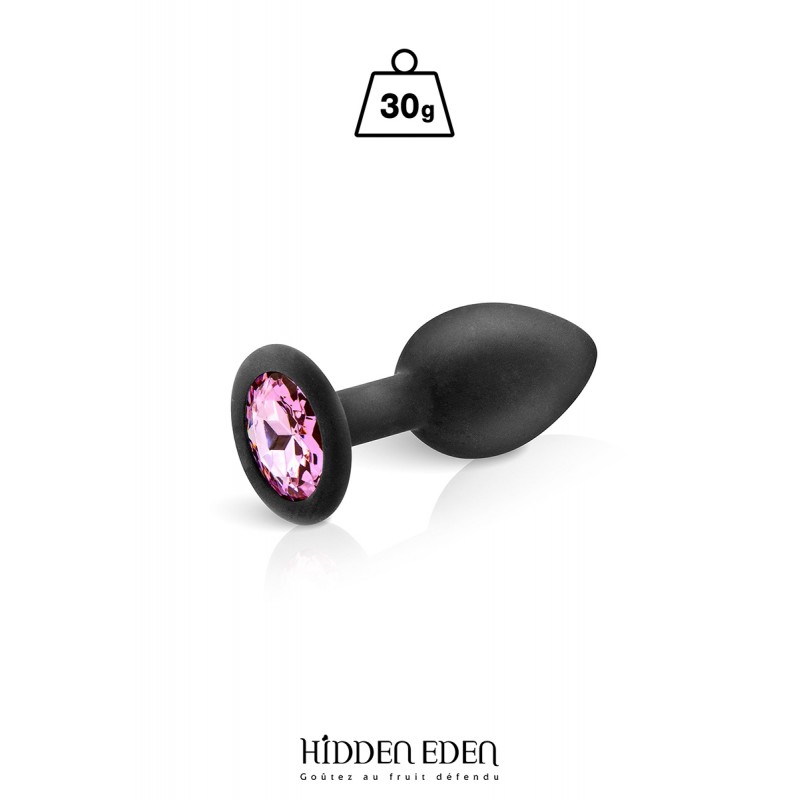 Plug bijou silicone noir S - Hidden Eden Plug bijou silicone noir S - Hidden Eden