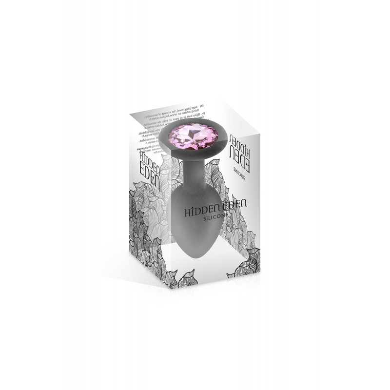 Plug bijou silicone noir S - Hidden Eden Plug bijou silicone noir S - Hidden Eden