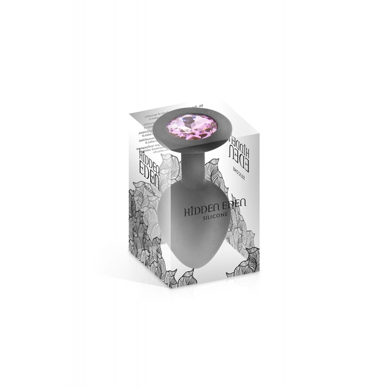 Plug bijou silicone noir M - Hidden Eden Plug bijou silicone noir M - Hidden Eden