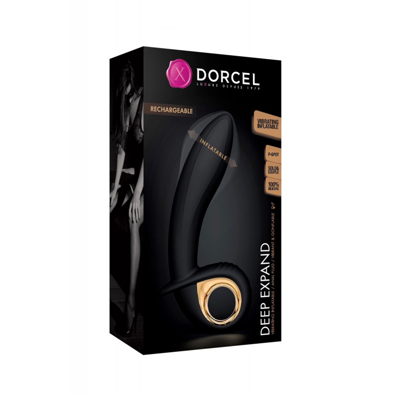 Vibromasseur gonflable Deep Expand - Dorcel Vibromasseur gonflable Deep Expand - Dorcel