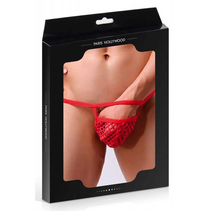 String homme rouge - Paris Hollywood String homme rouge - Paris Hollywood
