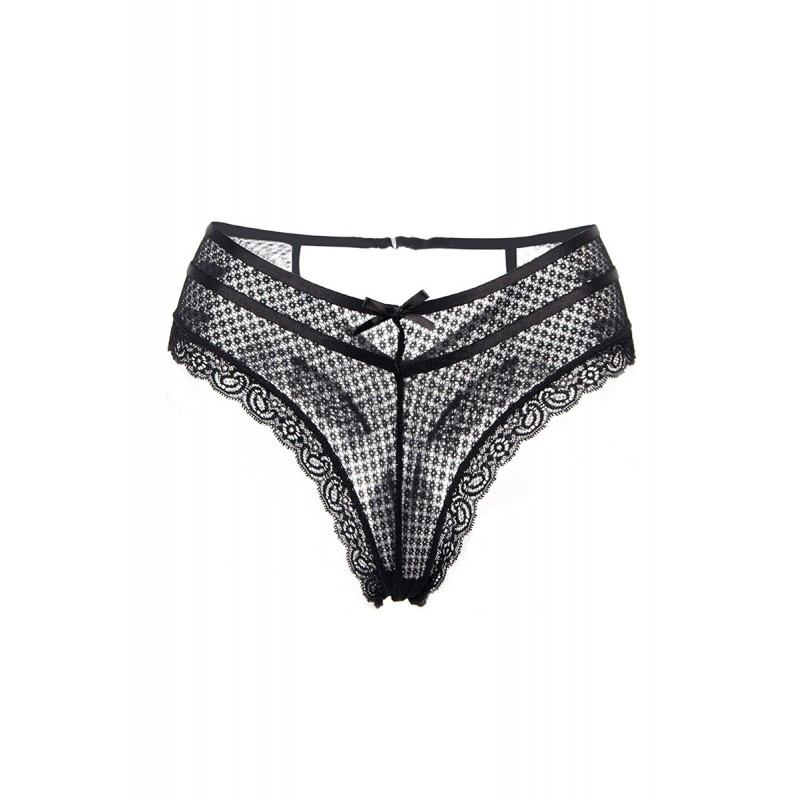 Tanga noir dentelle - Paris Hollywood Tanga noir dentelle - Paris Hollywood