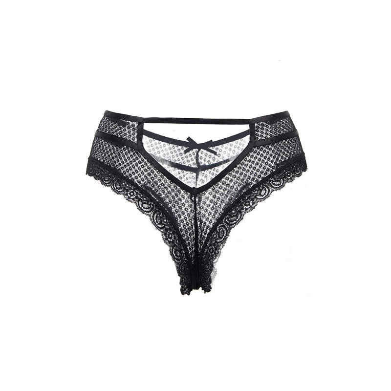 Tanga noir dentelle - Paris Hollywood Tanga noir dentelle - Paris Hollywood