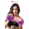 Menottes marabou violet - Secret Play Menottes marabou violet - Secret Play