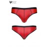 Slip rouge wetlook - Regnes Slip rouge wetlook - Regnes