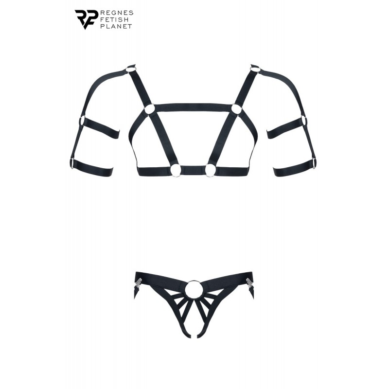 Ensemble harnais et jockstrap ouvert - Regnes Ensemble harnais et jockstrap ouvert - Regnes