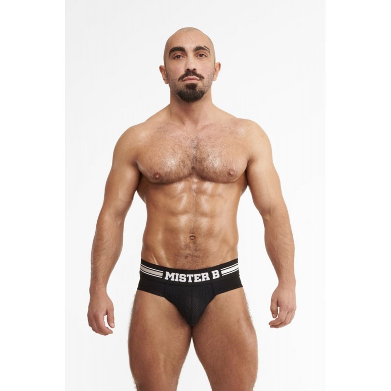 Slip Urban Amsterdam noir - Mister B Slip Urban Amsterdam noir - Mister B