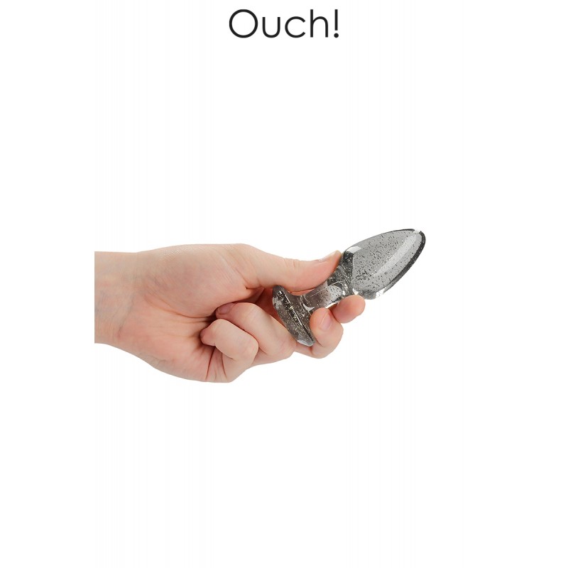 Set 3 plugs pailletés argentés en acrylique - Ouch! Set 3 plugs pailletés argentés en acrylique - Ouch!