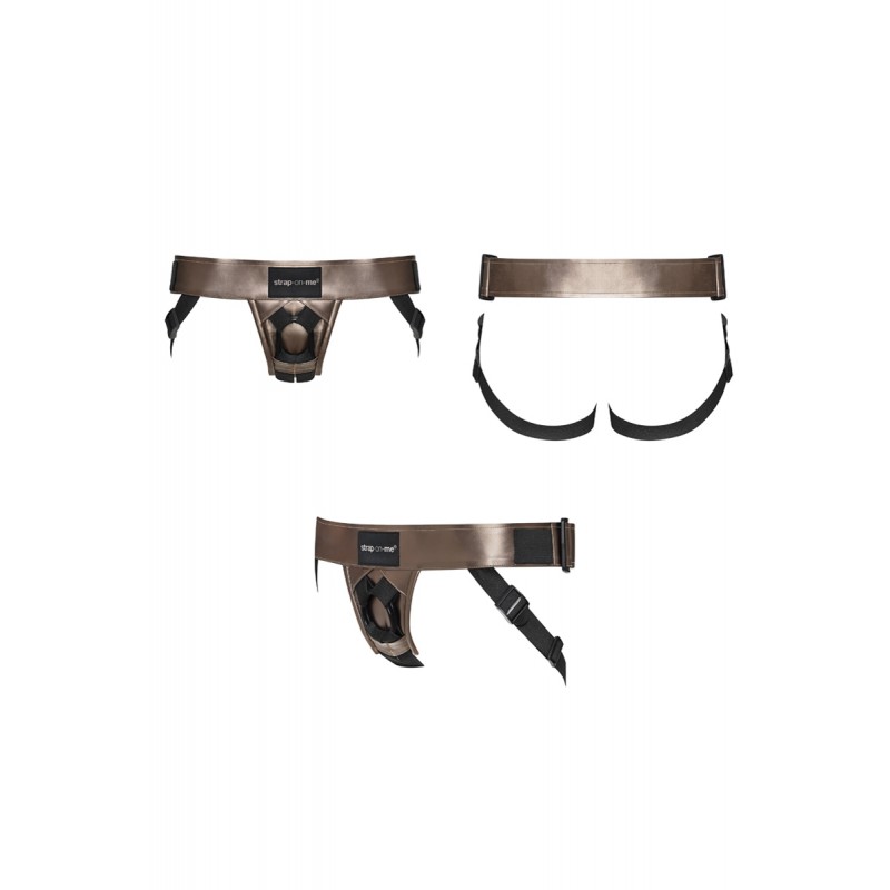 Harnais Curious bronze - Strap On Me Harnais Curious bronze - Strap On Me