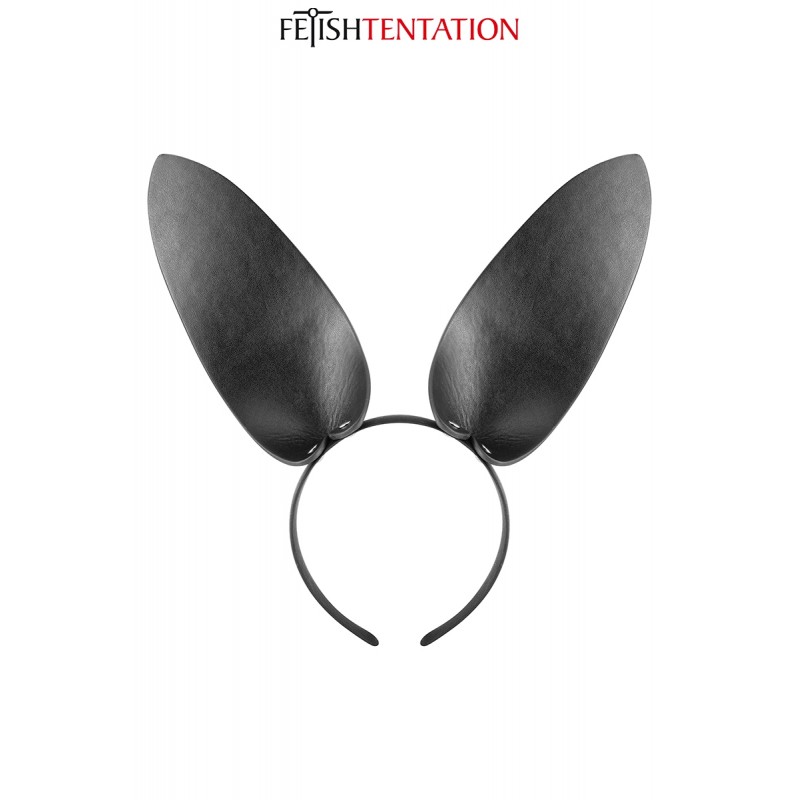 Oreilles de lapin en simili cuir - Fetish Tentation Oreilles de lapin en simili cuir - Fetish Tentation