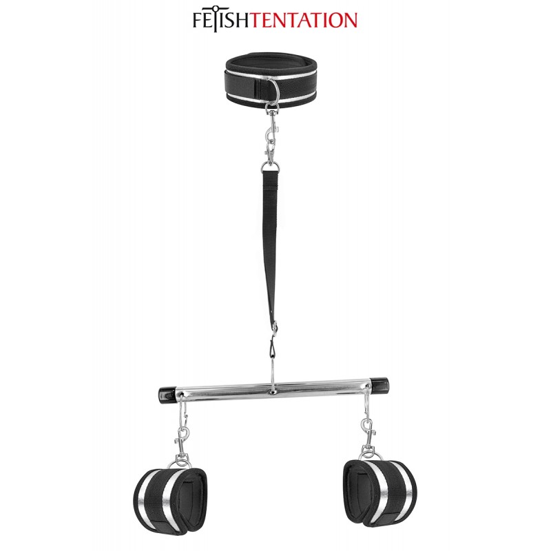 Menottes et collier de soumission - Fetish Tentation Menottes et collier de soumission - Fetish Tentation