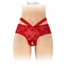 Culotte ouverte rouge Marie - Fashion Secret Culotte ouverte rouge Marie - Fashion Secret