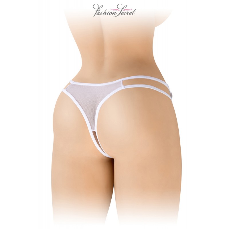 String blanc ouvert Victoria - Fashion Secret String blanc ouvert Victoria - Fashion Secret