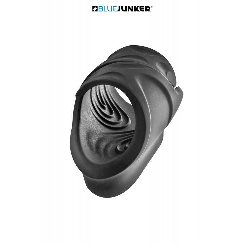 Masturbateur vibrant automatique avec stries - Blue Junker Masturbateur vibrant automatique avec stries - Blue Junker