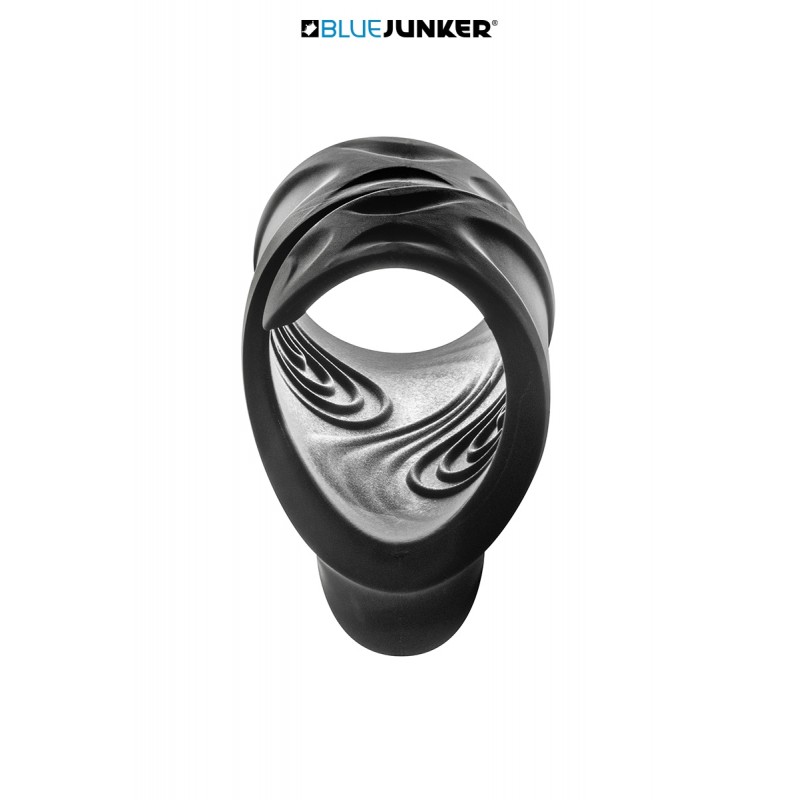 Masturbateur vibrant automatique avec stries - Blue Junker Masturbateur vibrant automatique avec stries - Blue Junker