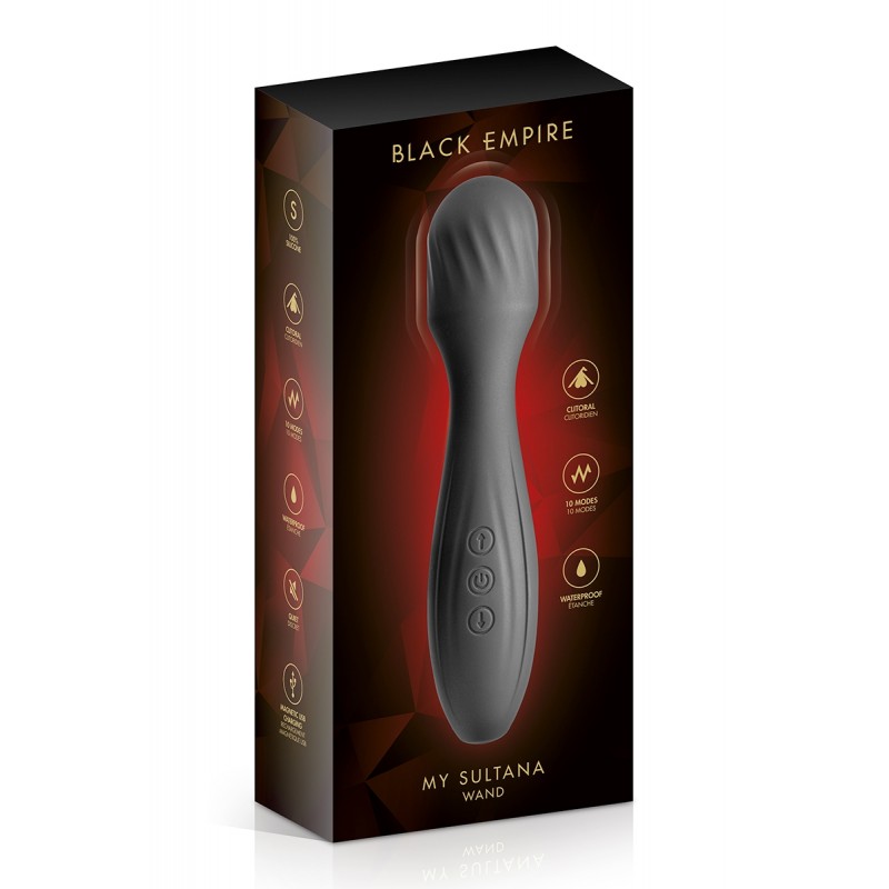 Vibromasseur wand My Sultana - Black Empire Vibromasseur wand My Sultana - Black Empire