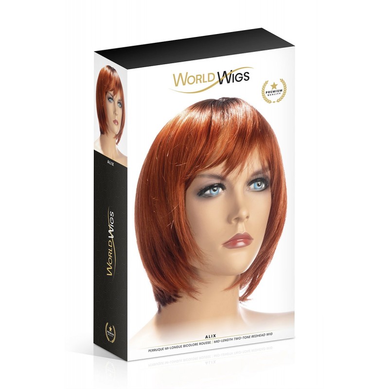 Perruque Alix rousse - World Wigs Perruque Alix rousse - World Wigs