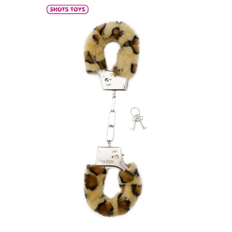 Menottes fourrure Shots - Léopard Menottes fourrure Shots - Léopard