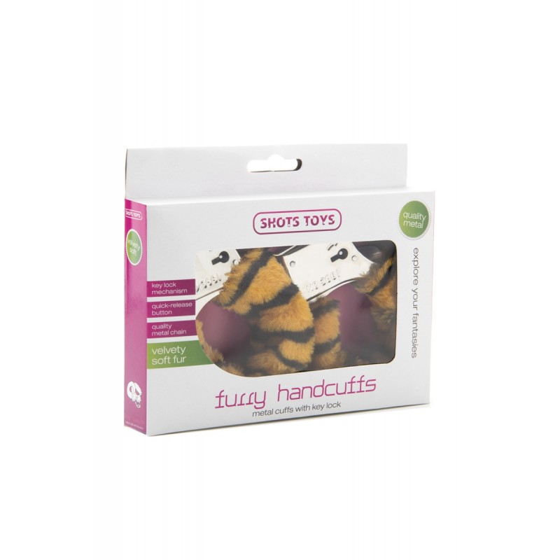 Menottes fourrure Shots - tigre Menottes fourrure Shots - tigre