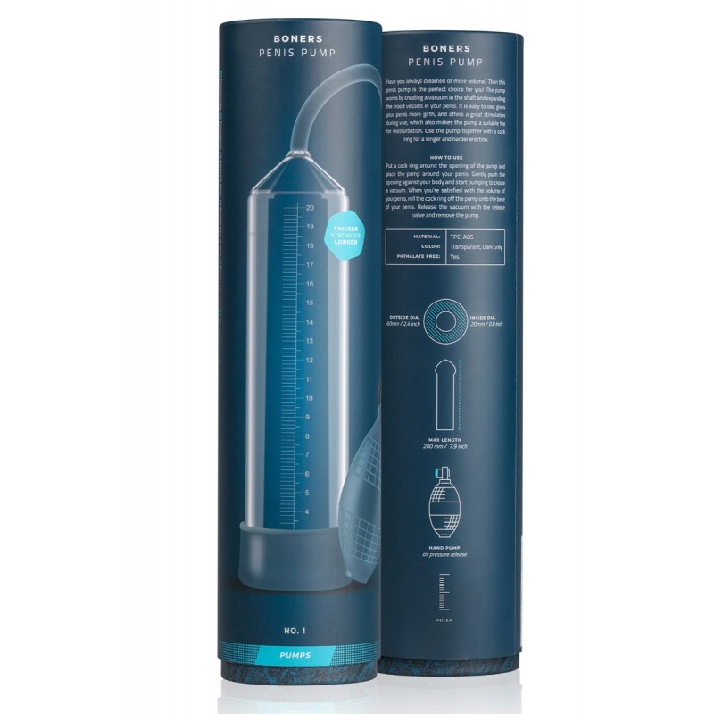 Pompe à pénis Boners  N° 1 Pompe à pénis Boners  N° 1